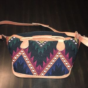 Nib humblehilo huipil small purse noche